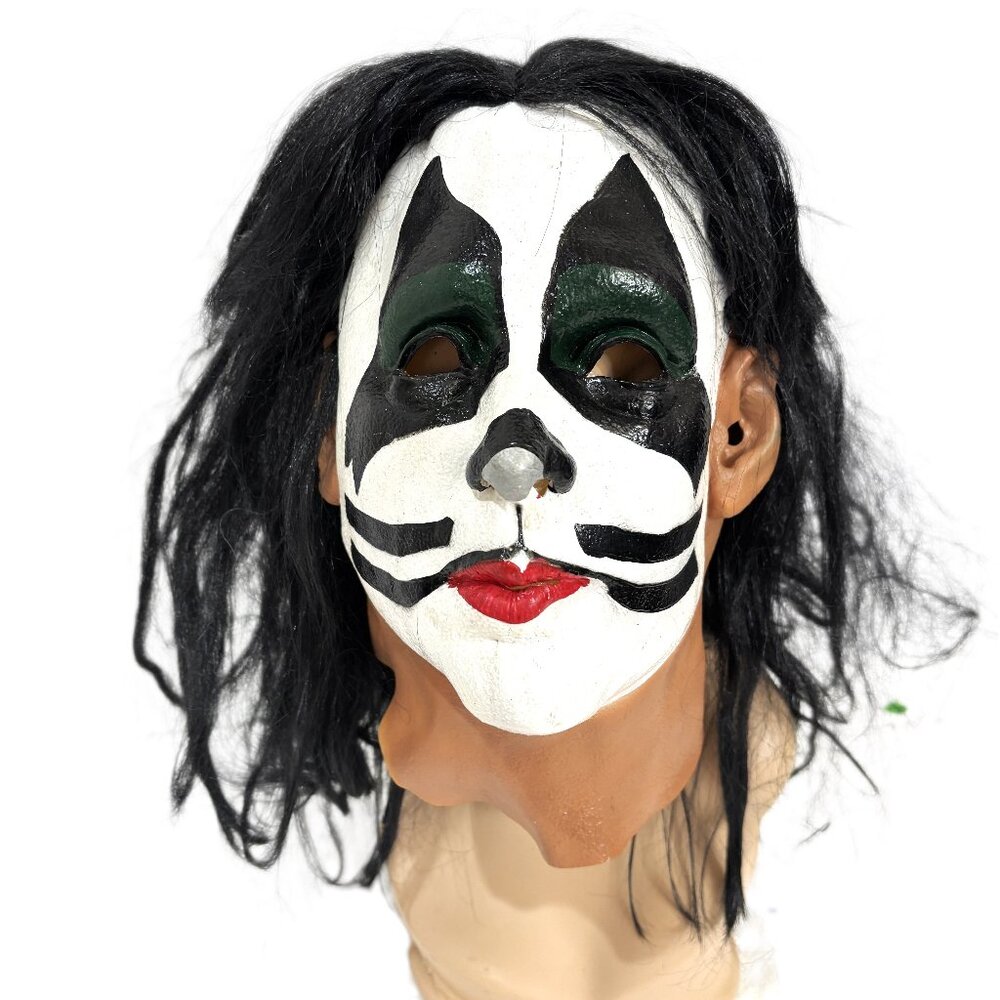 Vtg 1996 Paper Magic Group Peter Criss Catman KISS  Rubber Mask NWOT